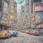 Tokyo - AI grafika